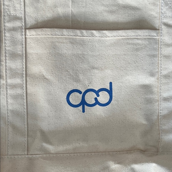 Cream Tote Bag - Picture 2 of 7